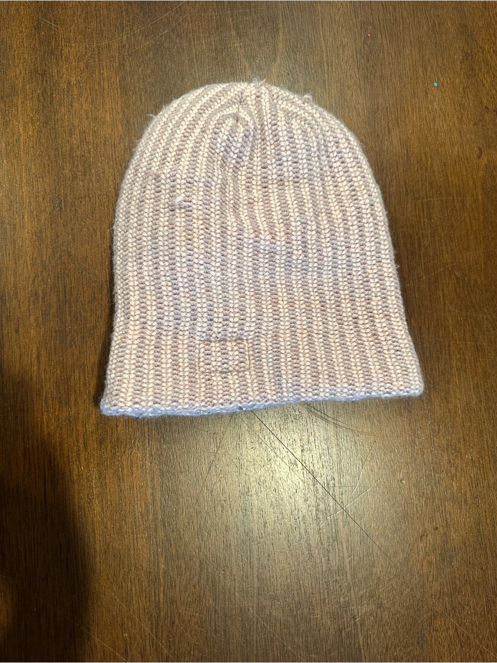 Soft Lavender Knit Beanie Northface